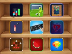 Lojë Mini lojëra me humor të qetë në internet