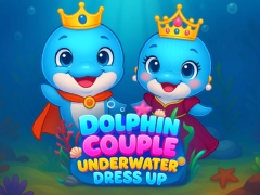 Lojë Veshja nënujore e çiftit Dolphin në internet Lojë Veshja nënujore e çiftit Dolphin në internet