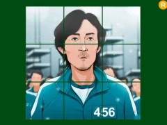 Lojë Squid Game Player 456 Rrëshqitje në internet
