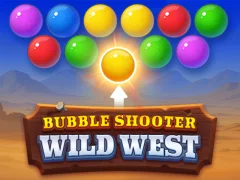 Lojë Bubble Shooter Perëndimi i egër në internet