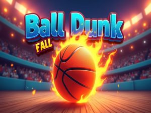 Lojë Ball Dunk Fall në internet
