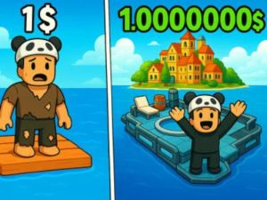 Lojë ROBLOX: TYCOON RAFT në internet