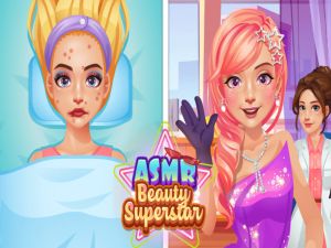 Lojë Superstar i bukurisë ASMR në internet