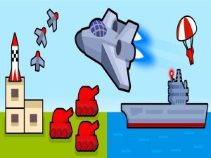 Lojë Avioni Bomber: 2D Strike Air në internet