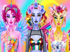 Lojë Makeup Dazzling Divas në internet