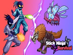 Lojë Ninja Stick Ninja në internet