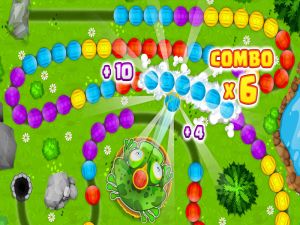 Lojë Aventurë mermeri Frogtastic në internet