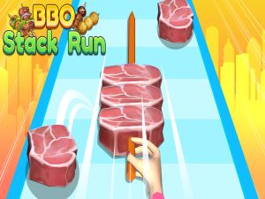 Lojë BBQ Stack Run në internet