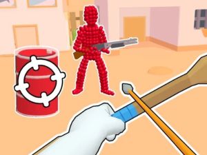 Lojë Stickman Archer: Shigjetat e shtënave në të kuqe në internet