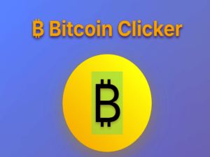 Lojë B klikues bitcoin në internet