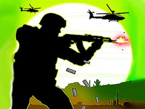 Lojë SWAT Force vs Terroristët në internet