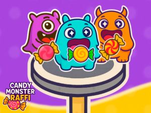 Lojë Candy përbindësh Raffi në internet