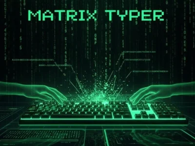 Lojë Lojë Matrix Typer në internet