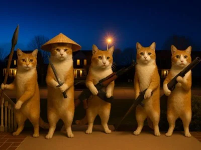 Lojë Macja me një evolucion të klikuesit të armës në internet