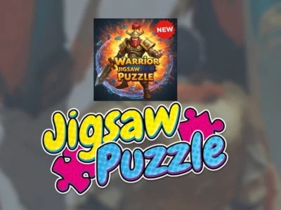 Lojë Puzzle me bashkim pjesësh figure luftëtar në internet