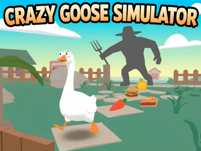 Lojë Simulator i Crazy Goose në internet