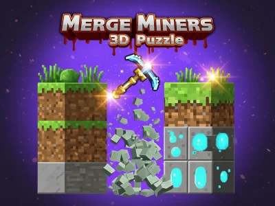 Lojë Merge Miners 3D Puzzle në internet