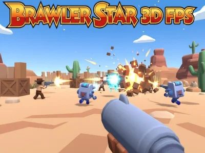 Lojë Brawler Star 3D FPS në internet