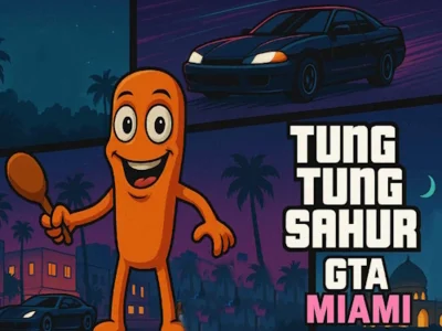 Lojë Tung Tung Sahur GTA Miami në internet