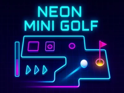 Lojë Mini Golf Neon në internet