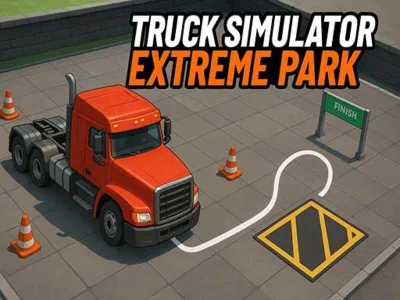 Lojë Truck Simulator Extreme Park në internet