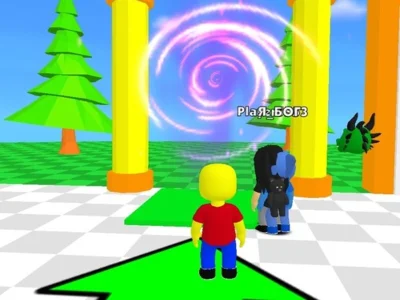 Lojë Roblox: The Floor is LAVA Challenge në internet