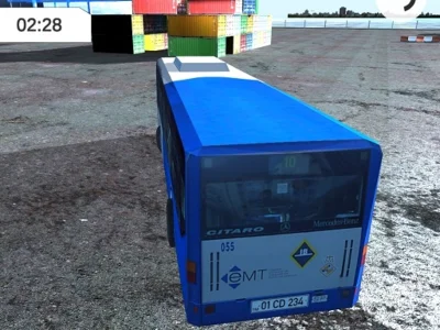 Lojë Parkimi me autobus të zhbllokuar në internet