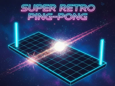 Lojë Super Retro Ping-pong në internet