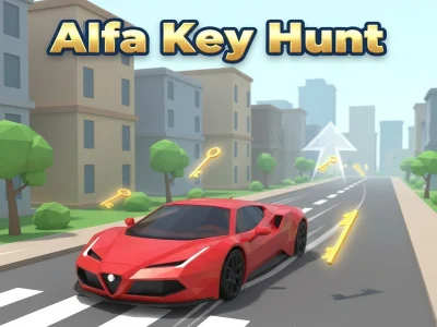 Lojë Alfa Key Hunt në internet