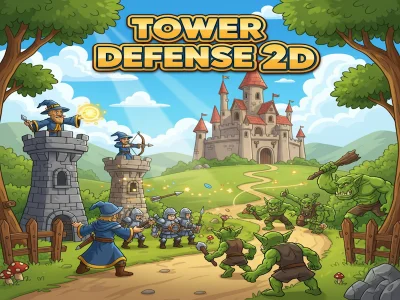 Lojë Tower Defense 2D në internet