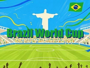 Lojë Futboll autentik: Kupa Botërore e Brazilit në internet