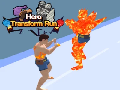 Lojë Hero Transform Run në internet
