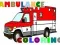 Lojë Faqet e ngjyrosura të kamionëve të ambulancës në internet