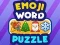 Lojë Emoji Fjalë Puzle në internet
