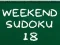Lojë Sudoku Weekend 18 në internet