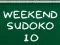 Lojë Weekend Sudoku 10 në internet