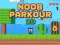 Lojë Noob Parkour 2D në internet