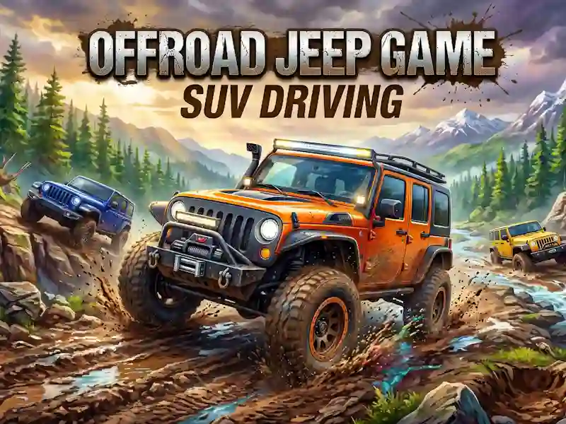 Lojë Offroad Jeep Game SUV Driving në internet