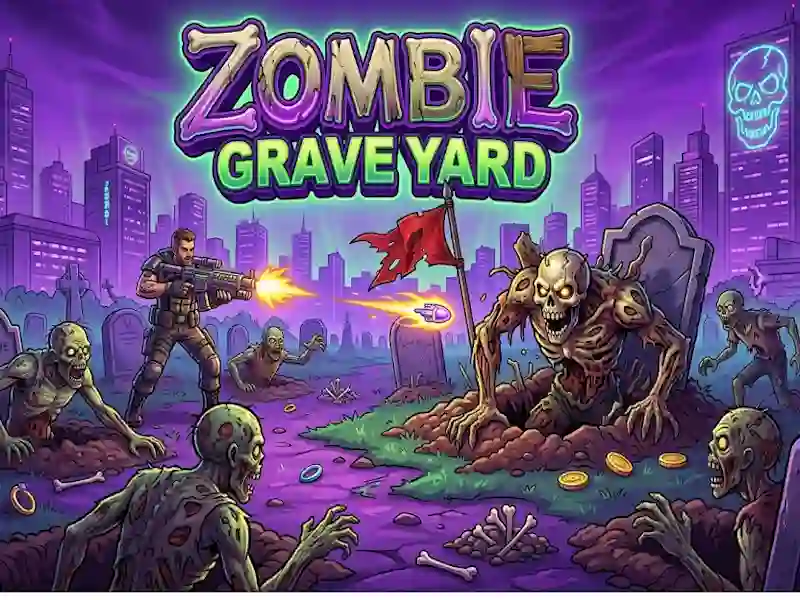 Lojë Zombie Grave Yard në internet