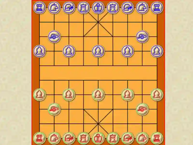 Lojë Xiangqi Duel i Shahut Kinez në internet