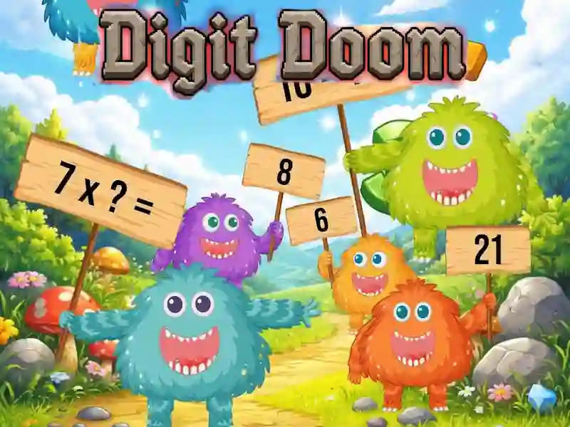 Lojë Digit Doom në internet