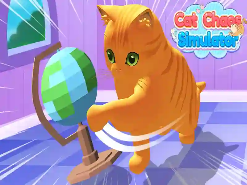 Lojë Simulator i kaosit të maceve në internet Lojë Simulator i kaosit të maceve në internet