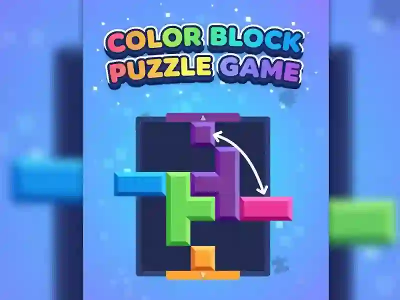 Lojë Lojë puzzle Color Block në internet