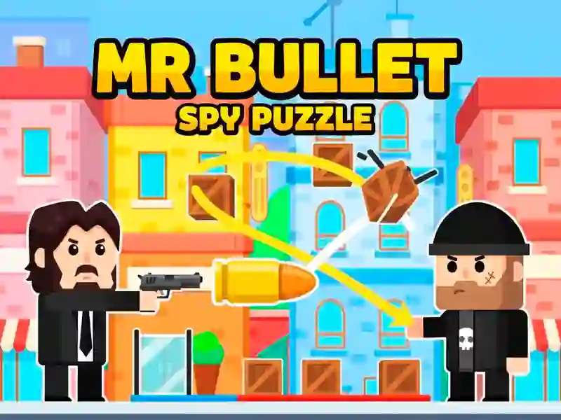 Lojë Mr Bullet — Puzzle Spy në internet