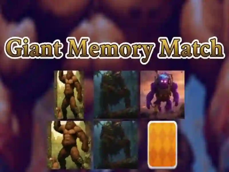Lojë Ndeshje gjigande memorie në internet