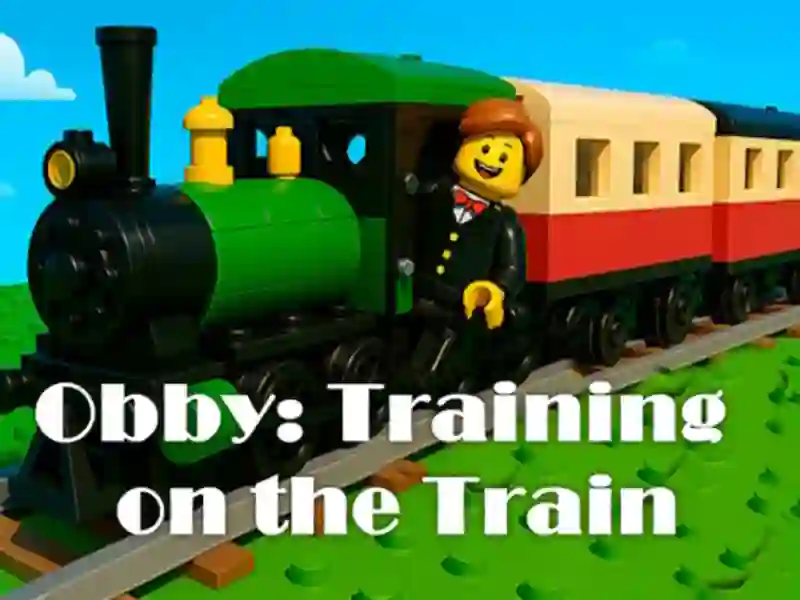 Lojë Obby: Trajnimi në tren në internet Lojë Obby: Trajnimi në tren në internet