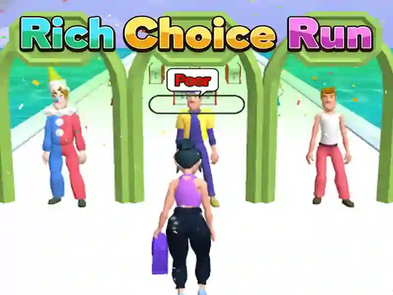 Lojë Rich Choice Run në internet