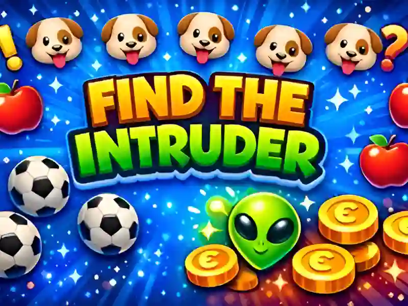 Lojë Gjeni ndërhyrës në internet