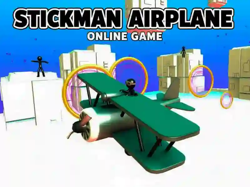 Lojë Aeroplan Stickman në internet