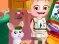 Lojë Baby Hazel mëson ngjyrat në internet